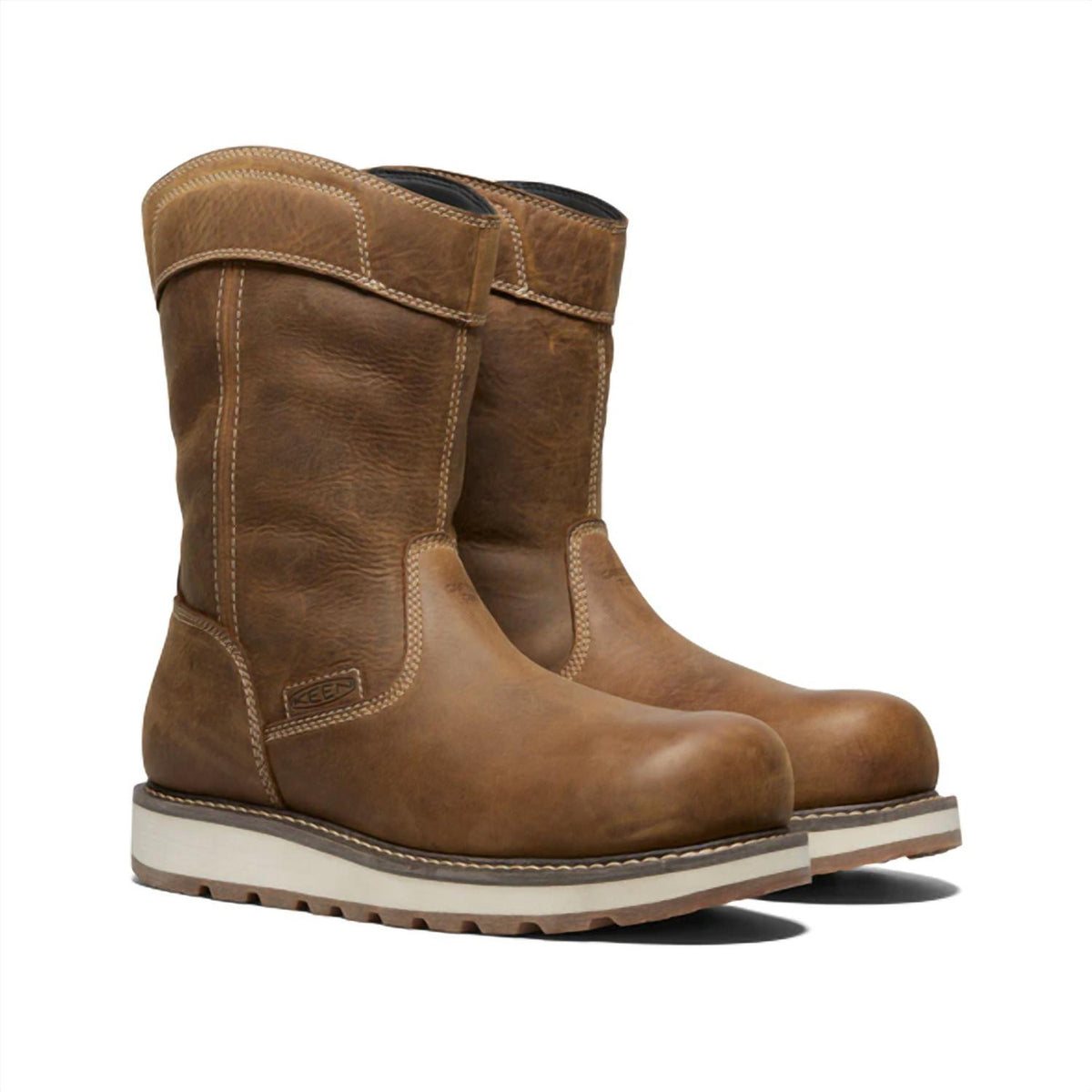 Keen - Men's Cincinnati Wellington Slip On Composite Toe Work Boots