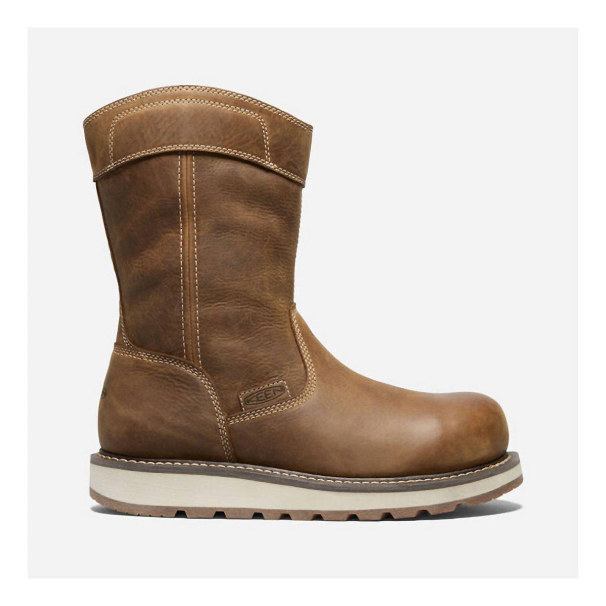 Keen - Men's Cincinnati Wellington Slip On Composite Toe Work Boots