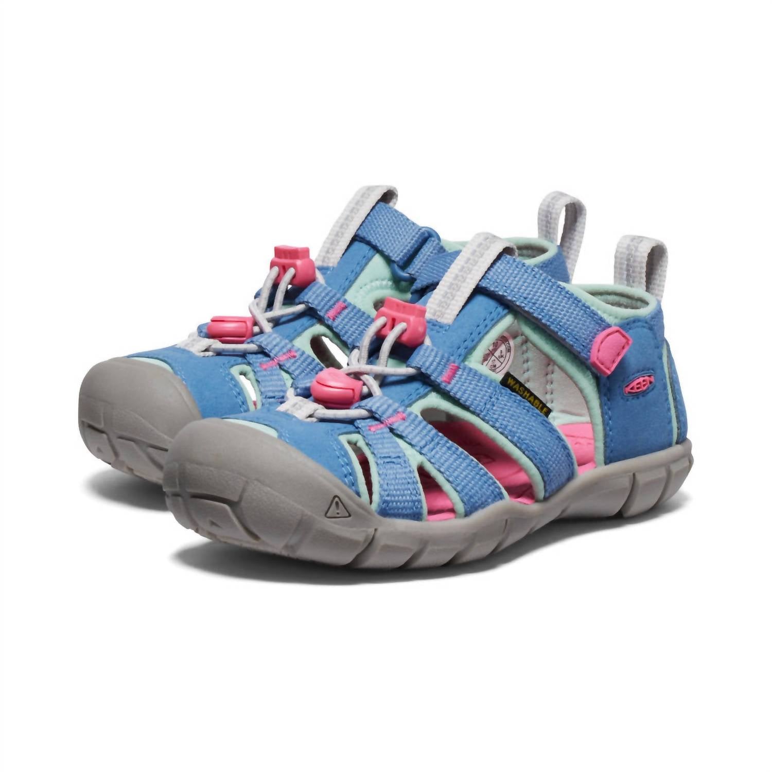Keen - Kid's Seacamp Water Sandal - blue - kids - polyester