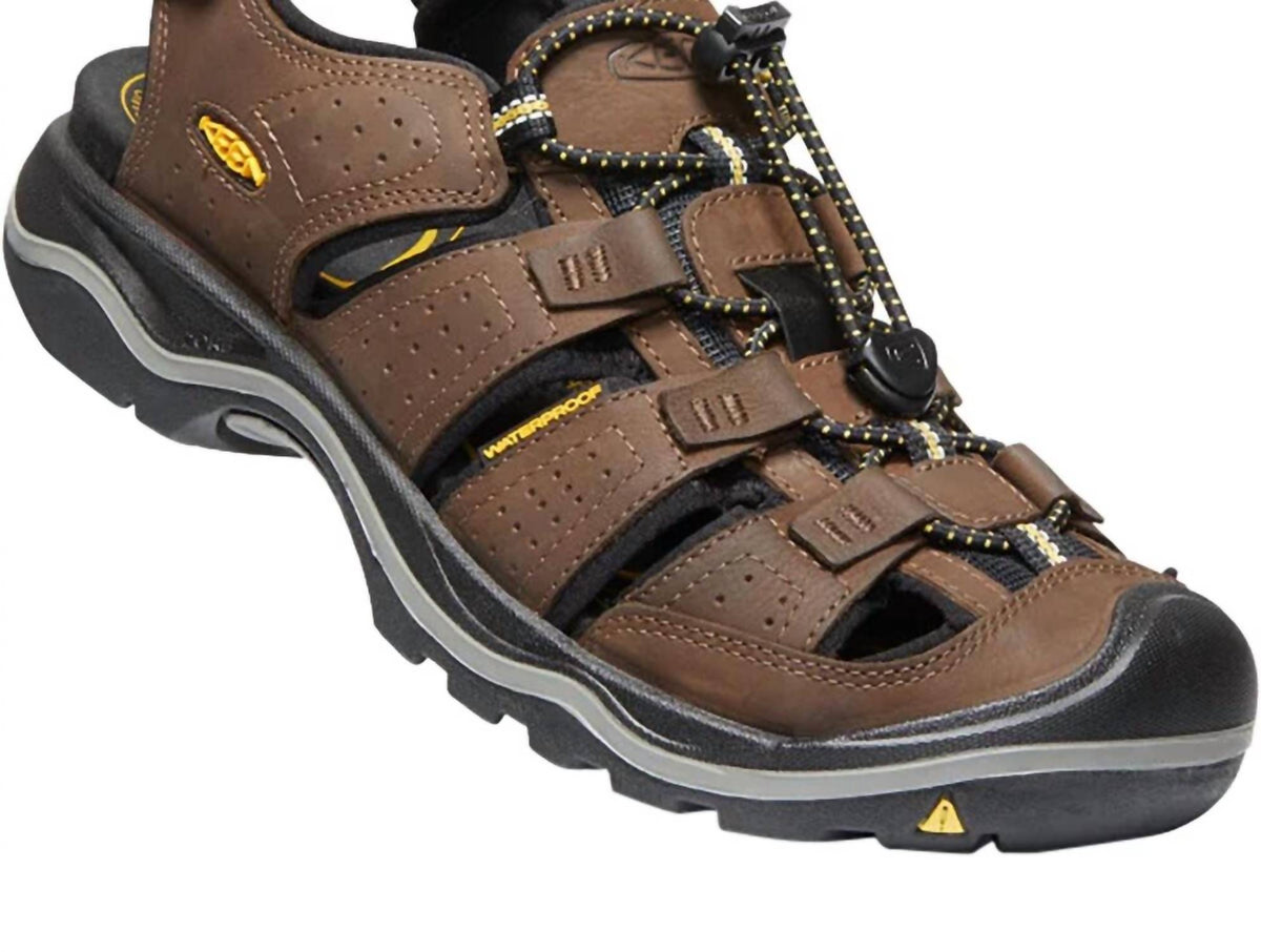 Keen - Men's Rialto Back Strap Leather Sandal