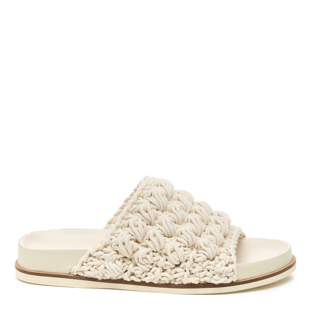 Kelsi Dagger - Women's Squish Crochet Raffia Mules