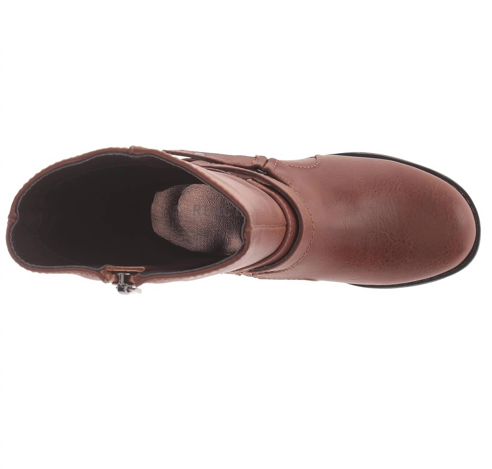 Kenneth Cole - Girls Kennedy Boot - boots - brown - faux - leather