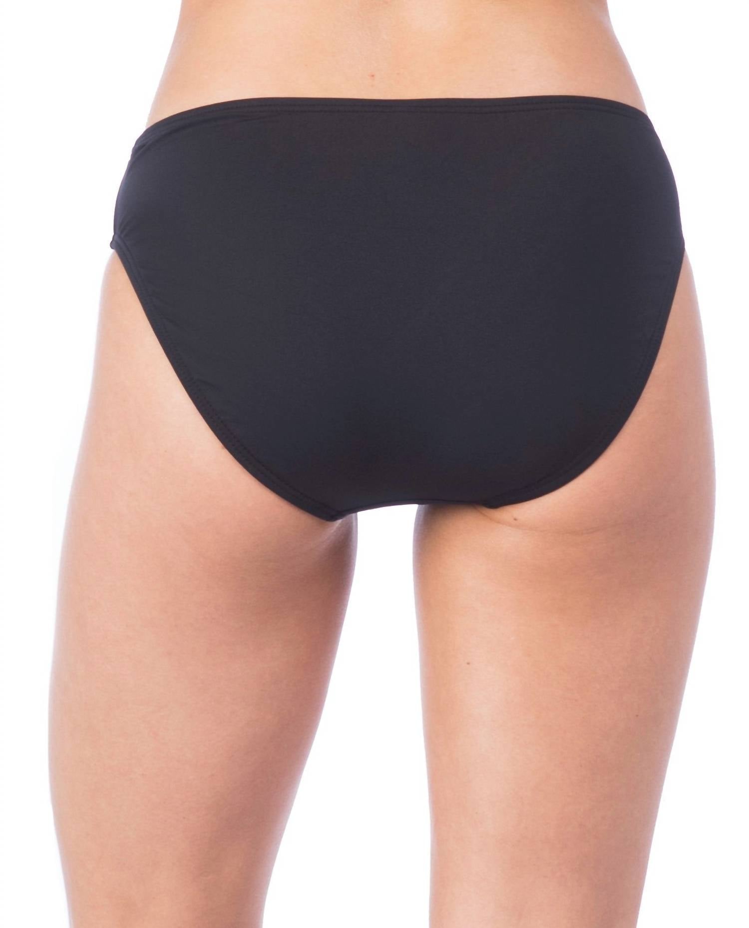 Kenneth Cole Reaction - Hipster Tankini Bottom - bikinis - black - clothing