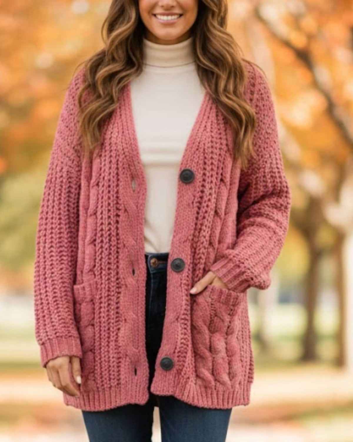 Keren Hart - Button Down Cardigan