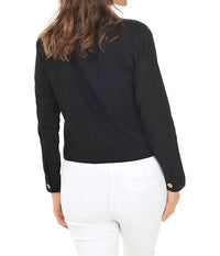 Keren Hart - Linen Jacket With Buttons - Plus