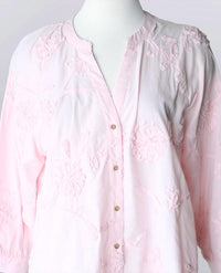 Keren Hart - Women's Button Down Blouse - Plus