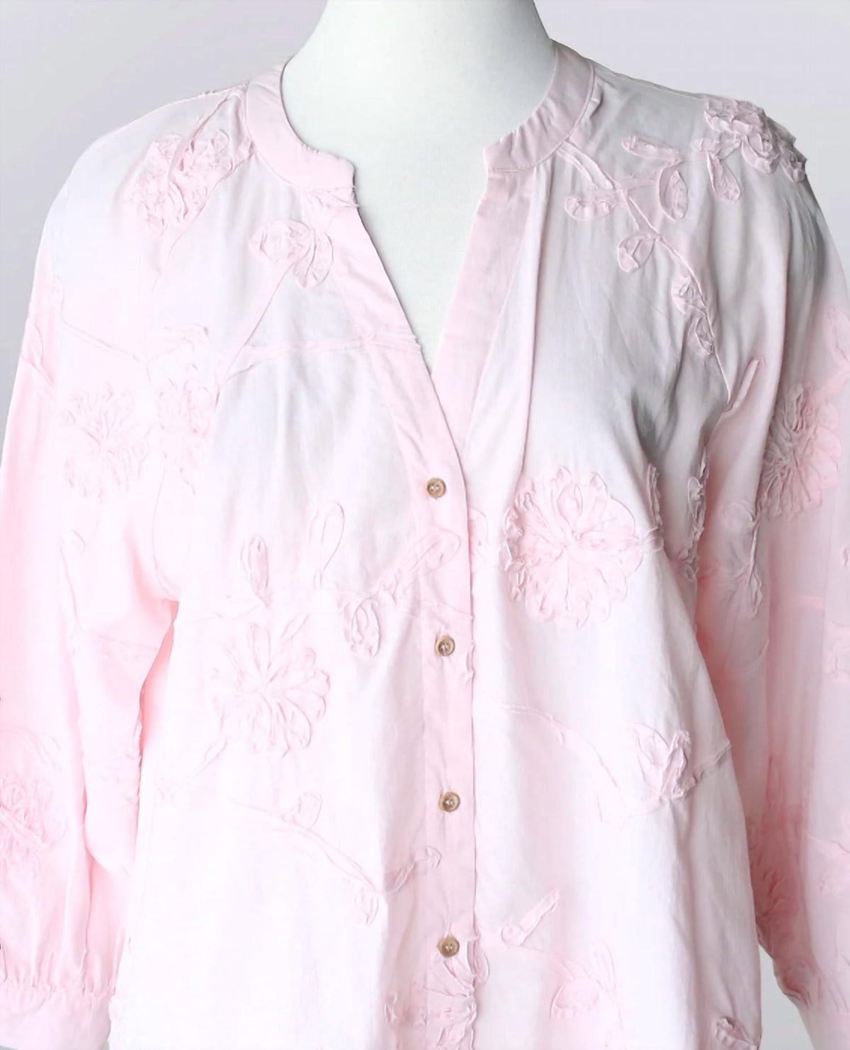 Keren Hart - Women's Button Down Blouse - Plus