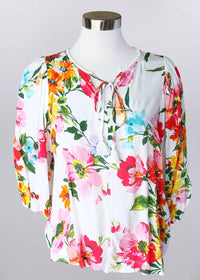 Keren Hart - Women's Floral Top
