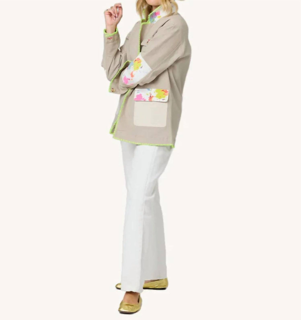 Kerri Rosenthal - Barn Cotton-blend Blazer