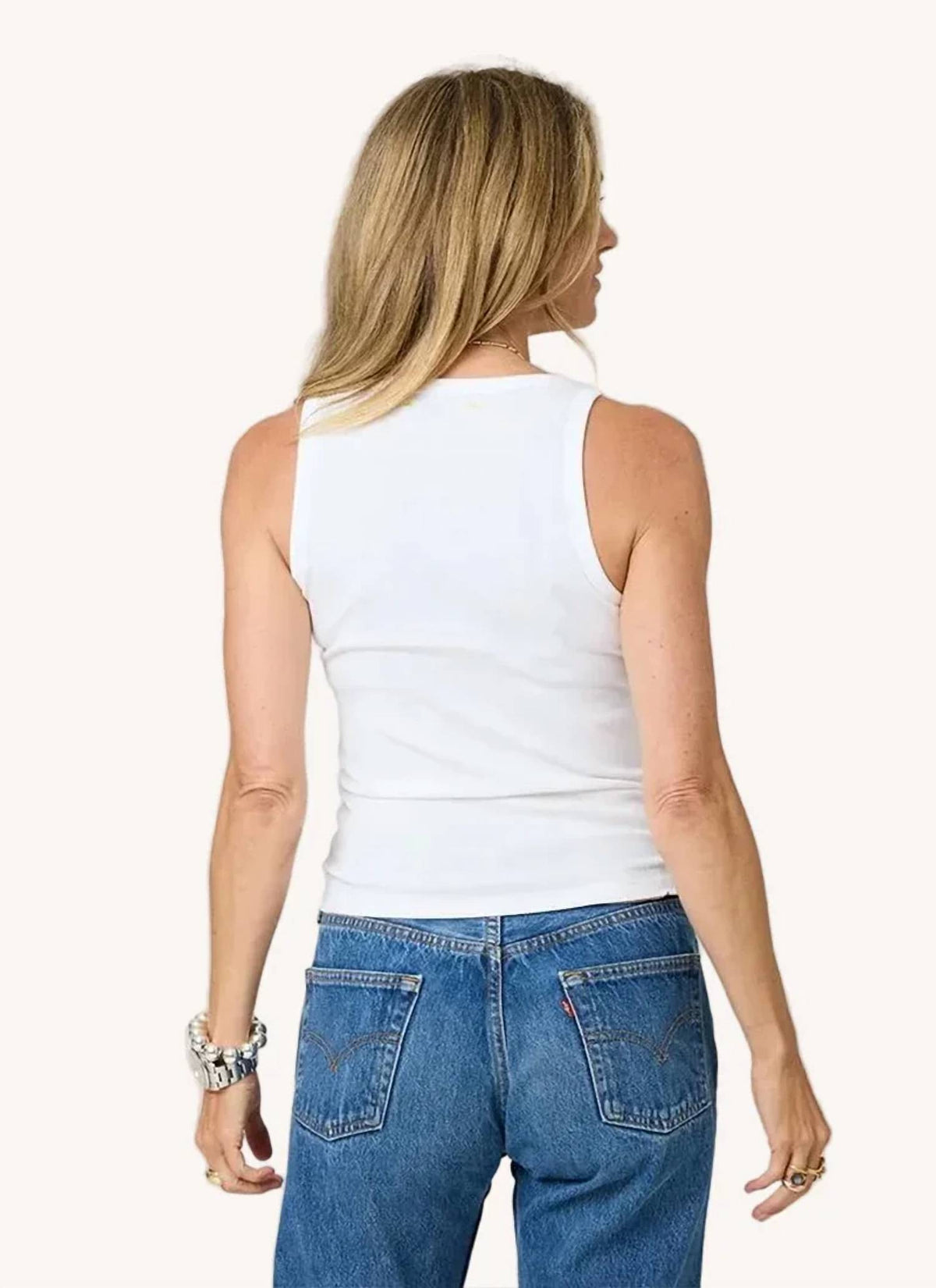 Kerri Rosenthal - Embroidered Tank Top