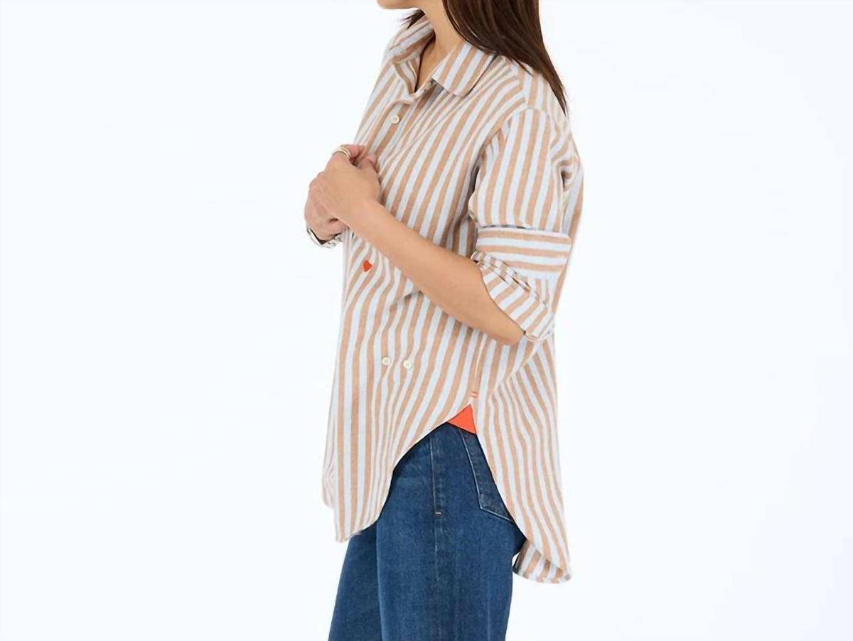 Kerri Rosenthal - Jack Stripe Flannel Shirt