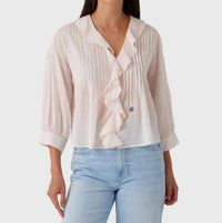 Kerri Rosenthal - Rosen Ruffle Blouse