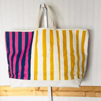 Kerri Rosenthal - Ship's Ahoy Tote - bags - blue - handbags