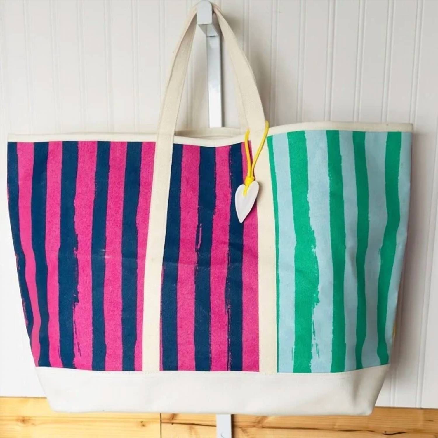 Kerri Rosenthal - Ship's Ahoy Tote - bags - blue - handbags