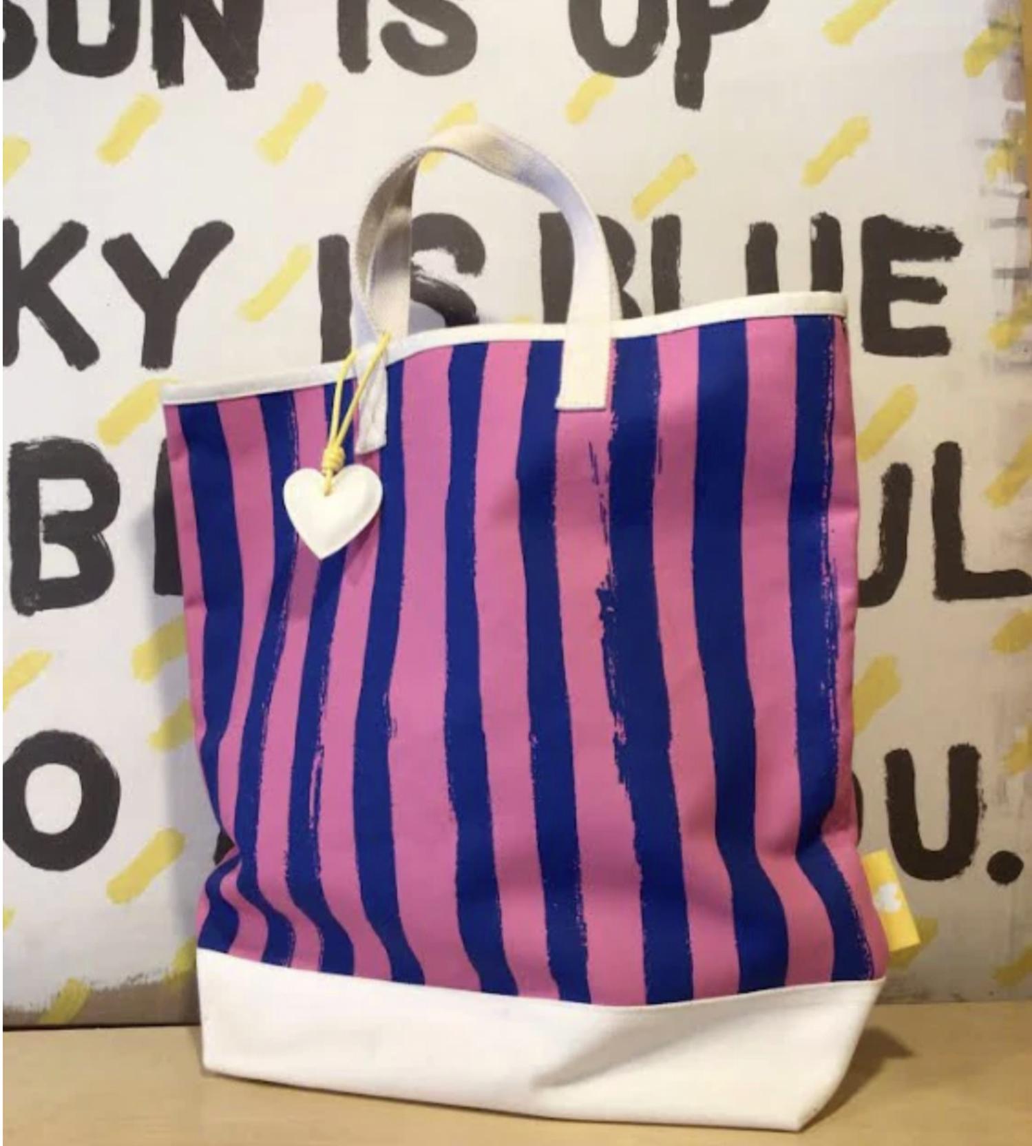 Kerri Rosenthal - The Commuter Tote - bags - blue - handbags