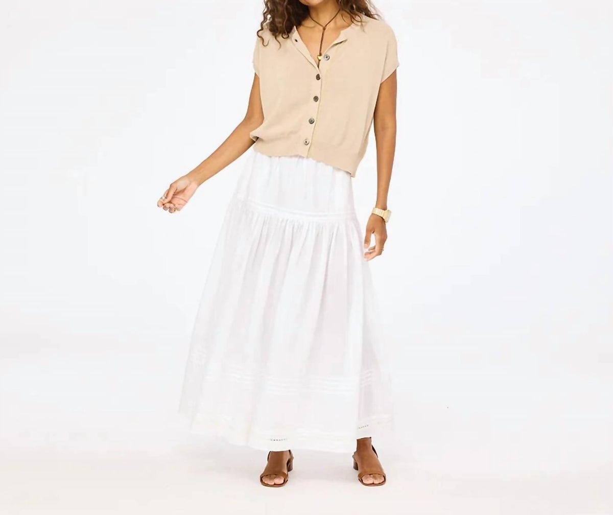 Kerri Rosenthal - Vacance Pintuck Skirt