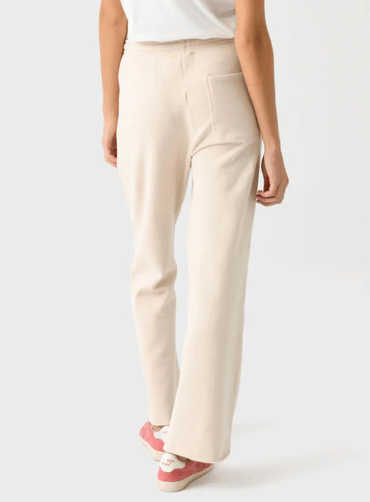 Kerri Rosenthal - Weekend Barb Sweatpant - beige - clothing - cotton