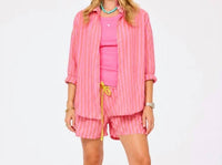 Kerri Rosenthal - Weekend Stripe Short