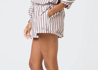 Kerri Rosenthal - Weekend Stripe Shorts