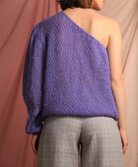 IRIS ONE-SHOULDER SWEATER