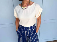 Khush - Mareva Boat Neck Top
