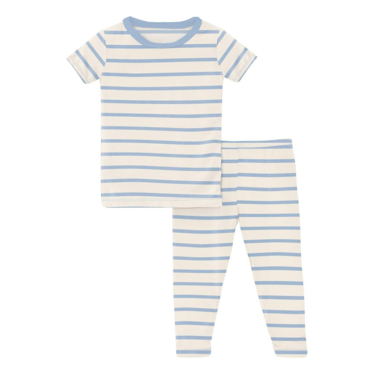 Kickee - Boy's Short Sleeve Pajama Set