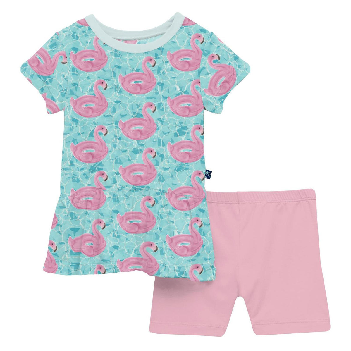 Kickee - Gril's Short Sleeve Playtime Set