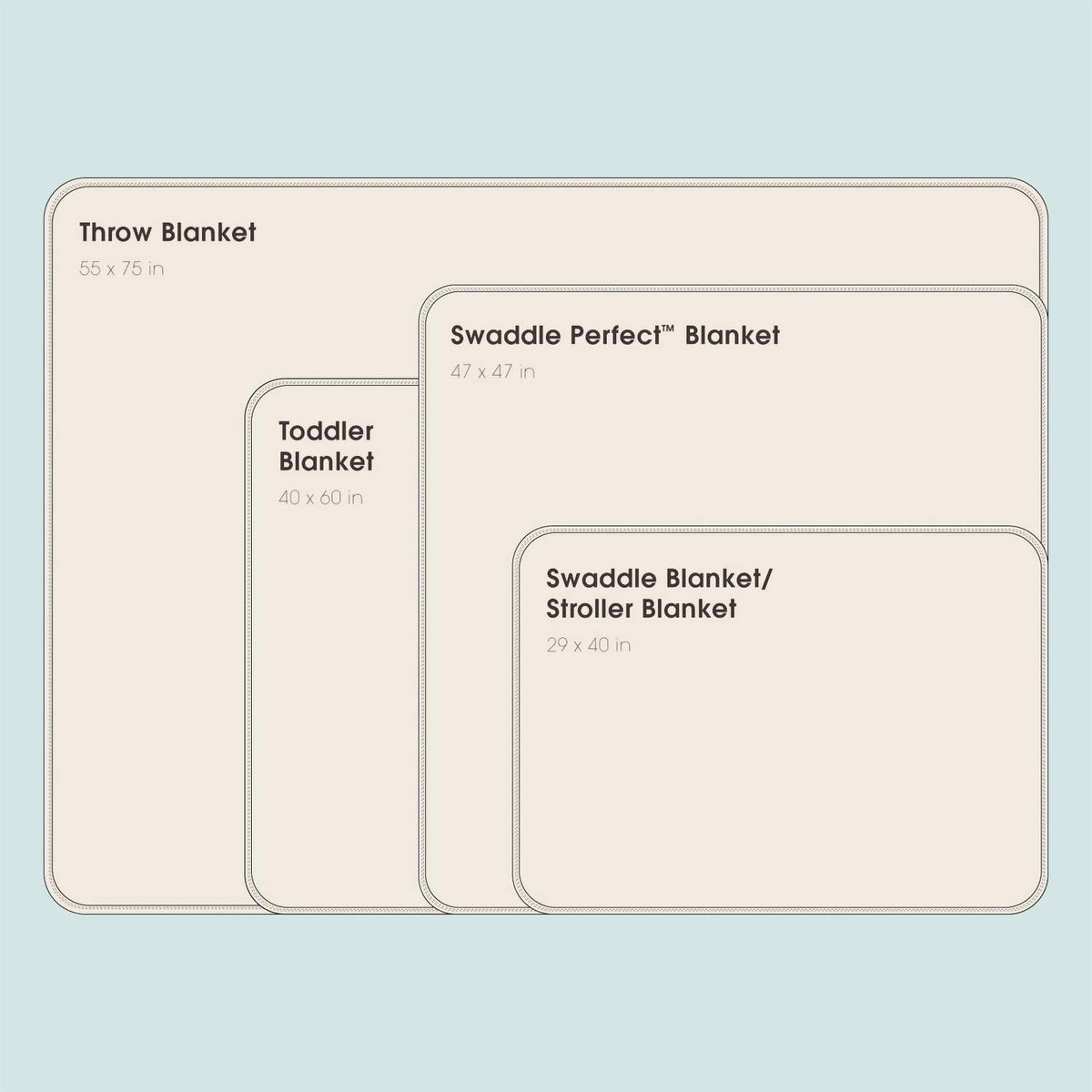 Kickee - Kid's Swaddle Perfect Blanket