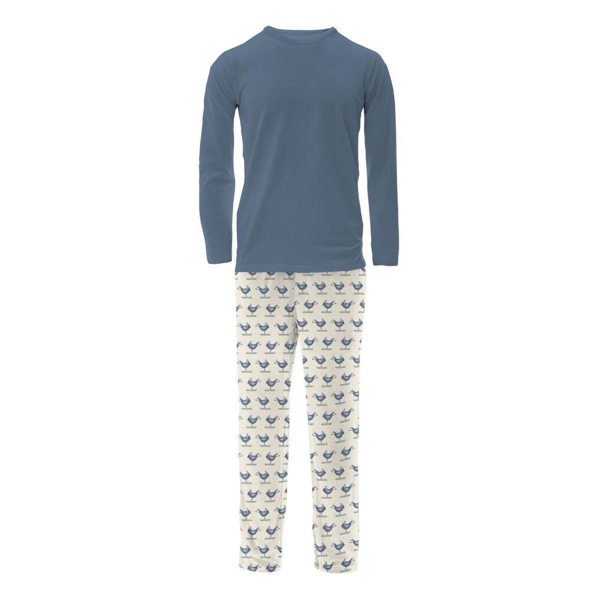 Kickee - Men's Long Sleeve Pajama Set