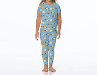 Kickee - Short Sleeve Pajama Set