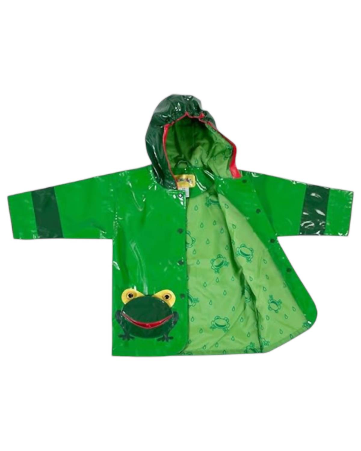 Kidorable - Boy's Frog Rain Coat