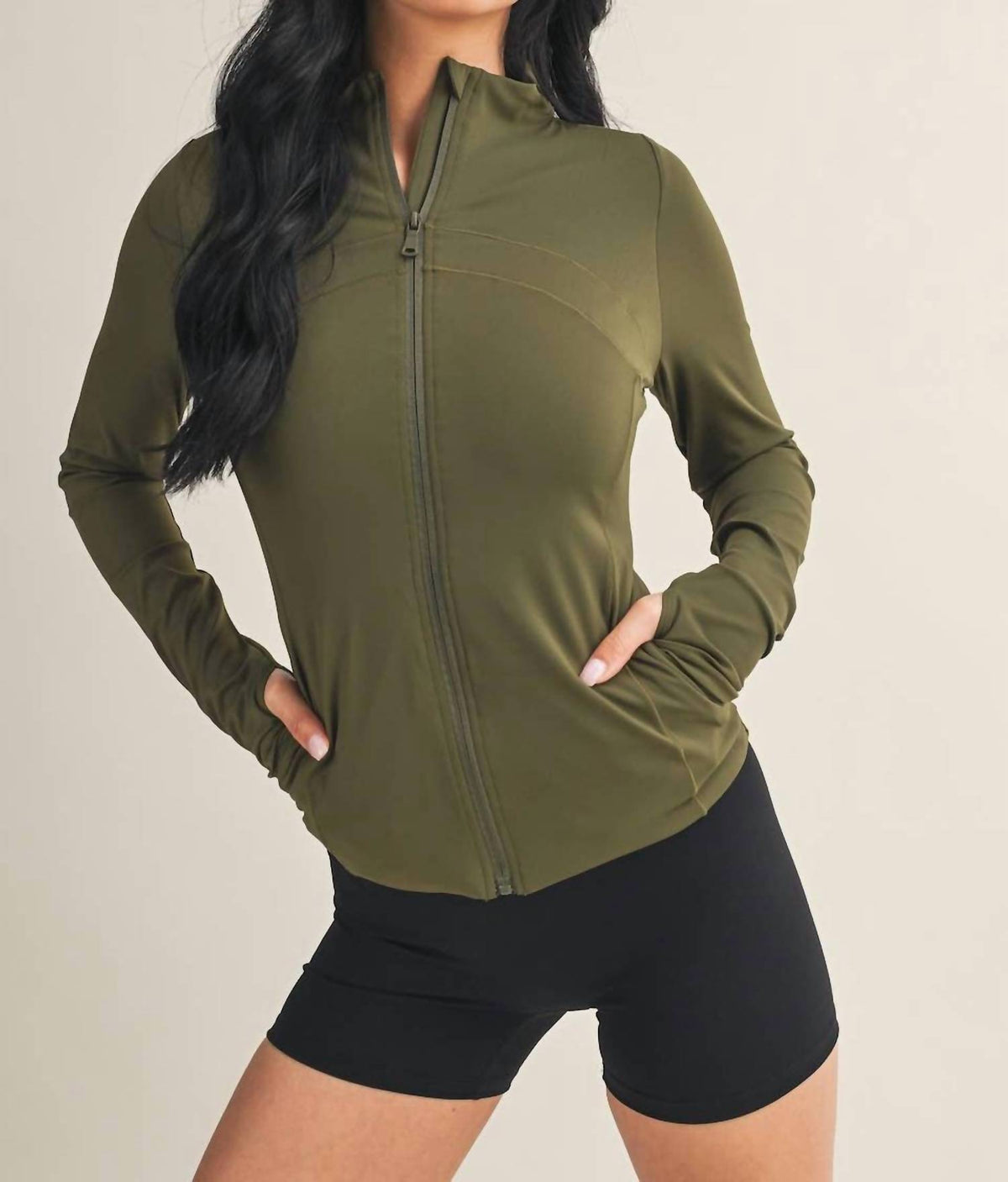 Kimberly C - Active Sculpting Long Sleeve Jacket