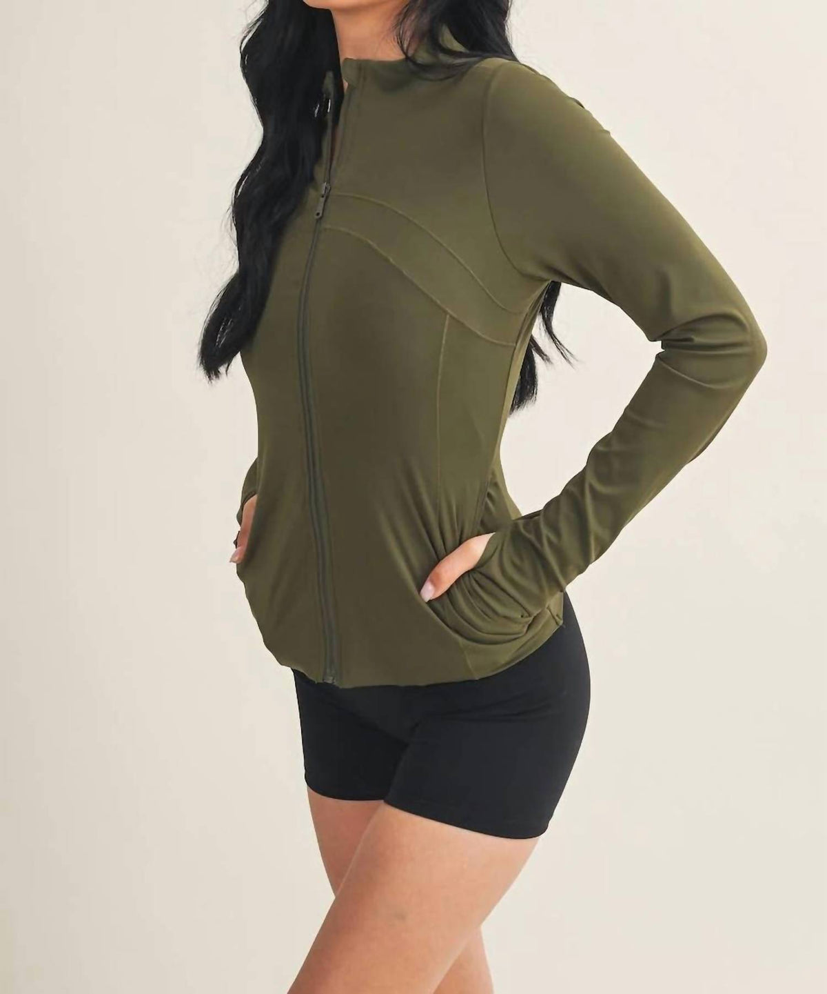Kimberly C - Active Sculpting Long Sleeve Jacket