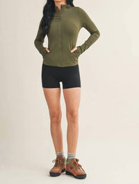 Kimberly C - Active Sculpting Long Sleeve Jacket