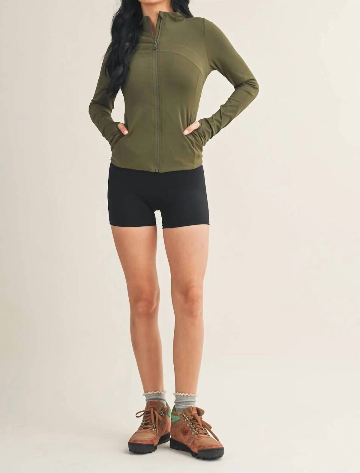 Kimberly C - Active Sculpting Long Sleeve Jacket