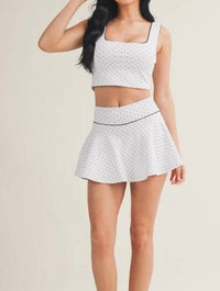 Kimberly C - Polka Dot Skort