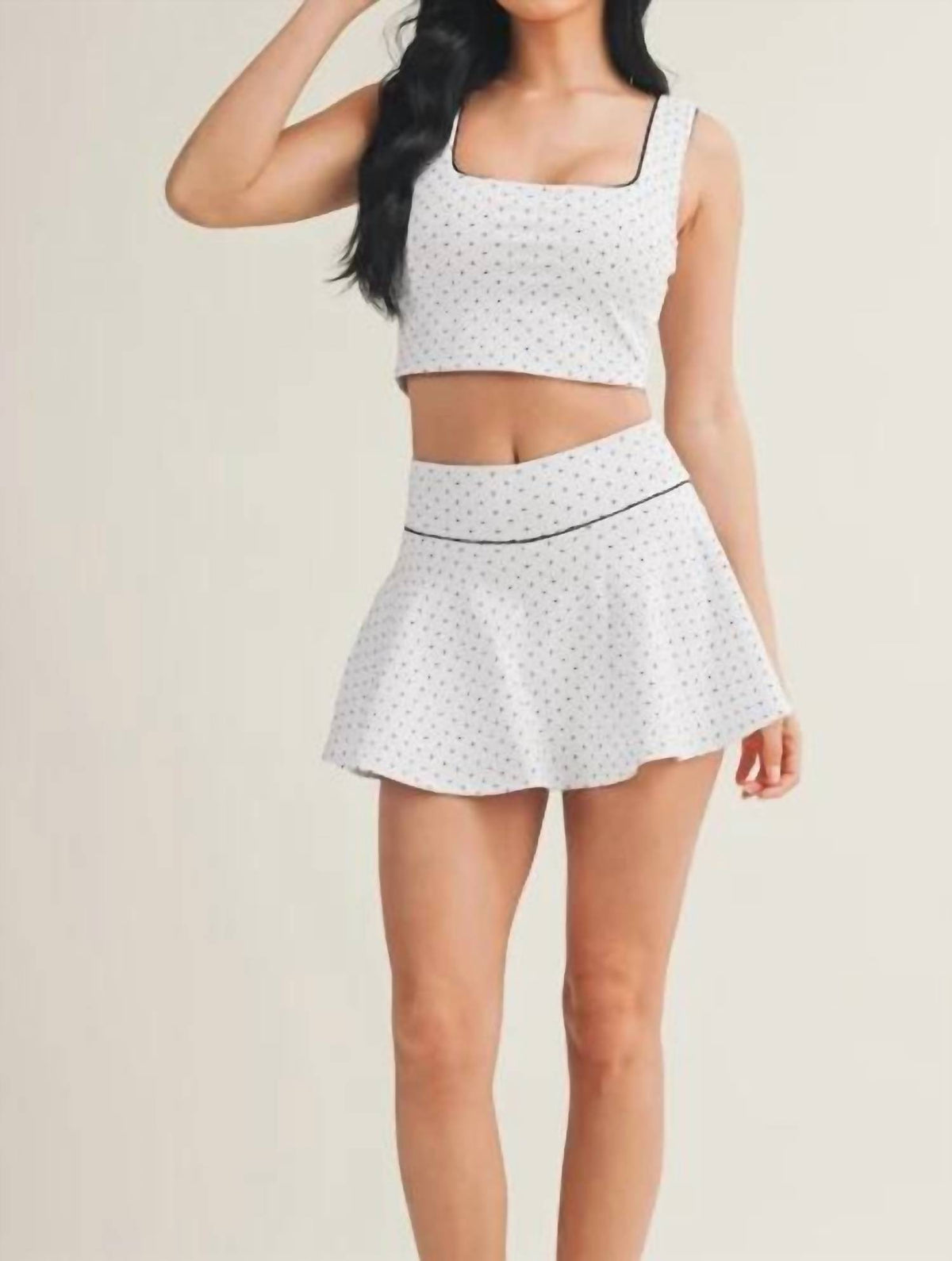Kimberly C - Polka Dot Skort