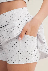 Kimberly C - Polka Dot Skort