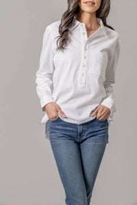 Kimes Ranch - Julia Long Sleeve Denim Shirt - button - down - shirts - clothing - cotton