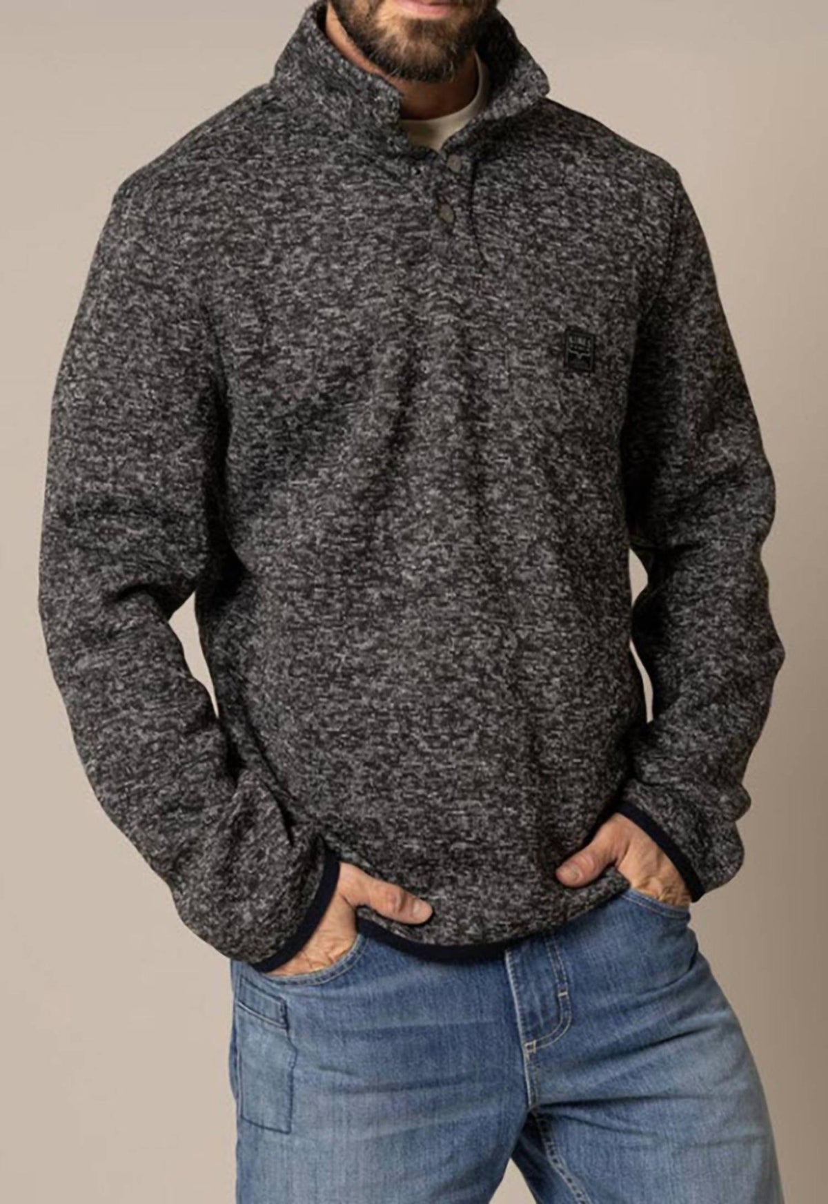 Kimes Ranch - Julian Pullover 1/4-button Sweatshirt