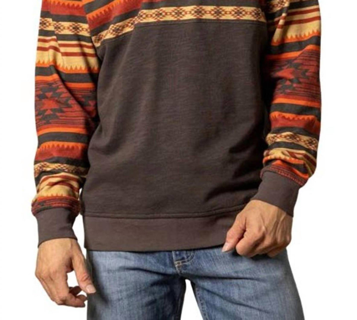 Kimes Ranch - Tack 1/4-button Sweatshirt
