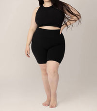 Kindred Bravely - Bamboo Maternity & Postpartum Bike Short - bike - shorts - black - clothing