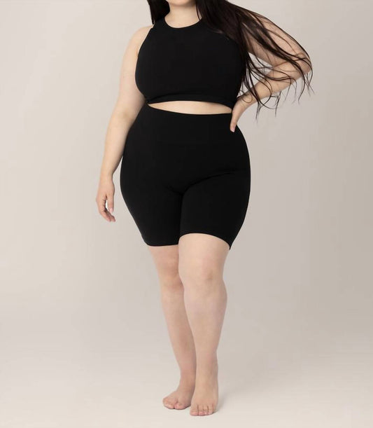 Kindred Bravely - Bamboo Maternity & Postpartum Bike Short - bike - shorts - black - clothing