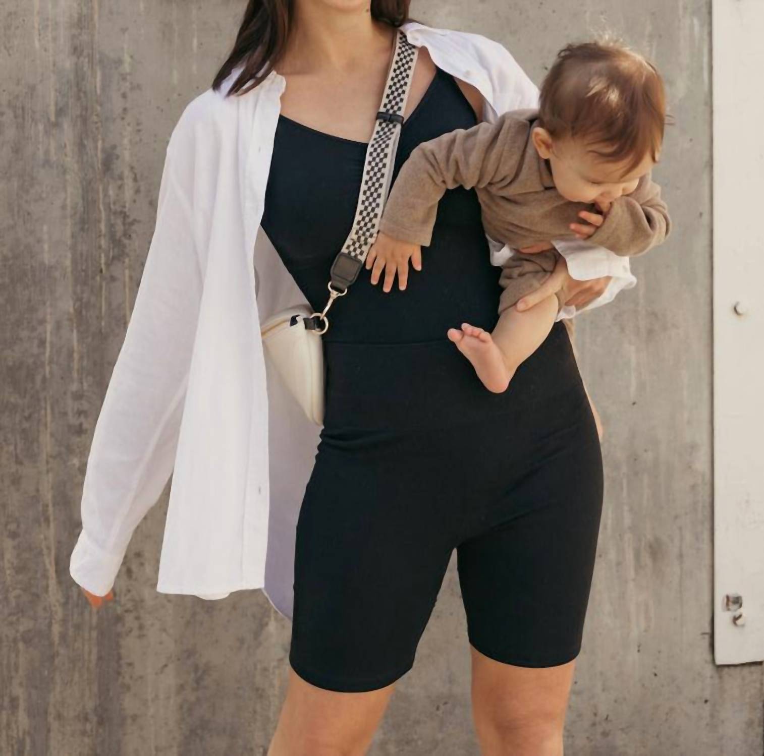 Kindred Bravely - Bamboo Maternity & Postpartum Bike Short - bike - shorts - black - clothing