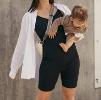 Kindred Bravely - Bamboo Maternity & Postpartum Bike Short - bike - shorts - black - clothing