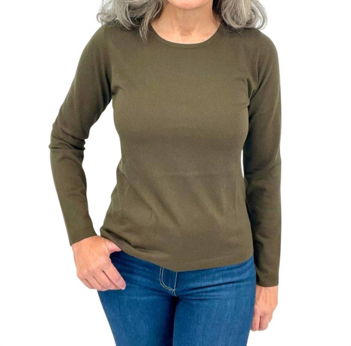 Kinross - Long Sleeve Crew Top