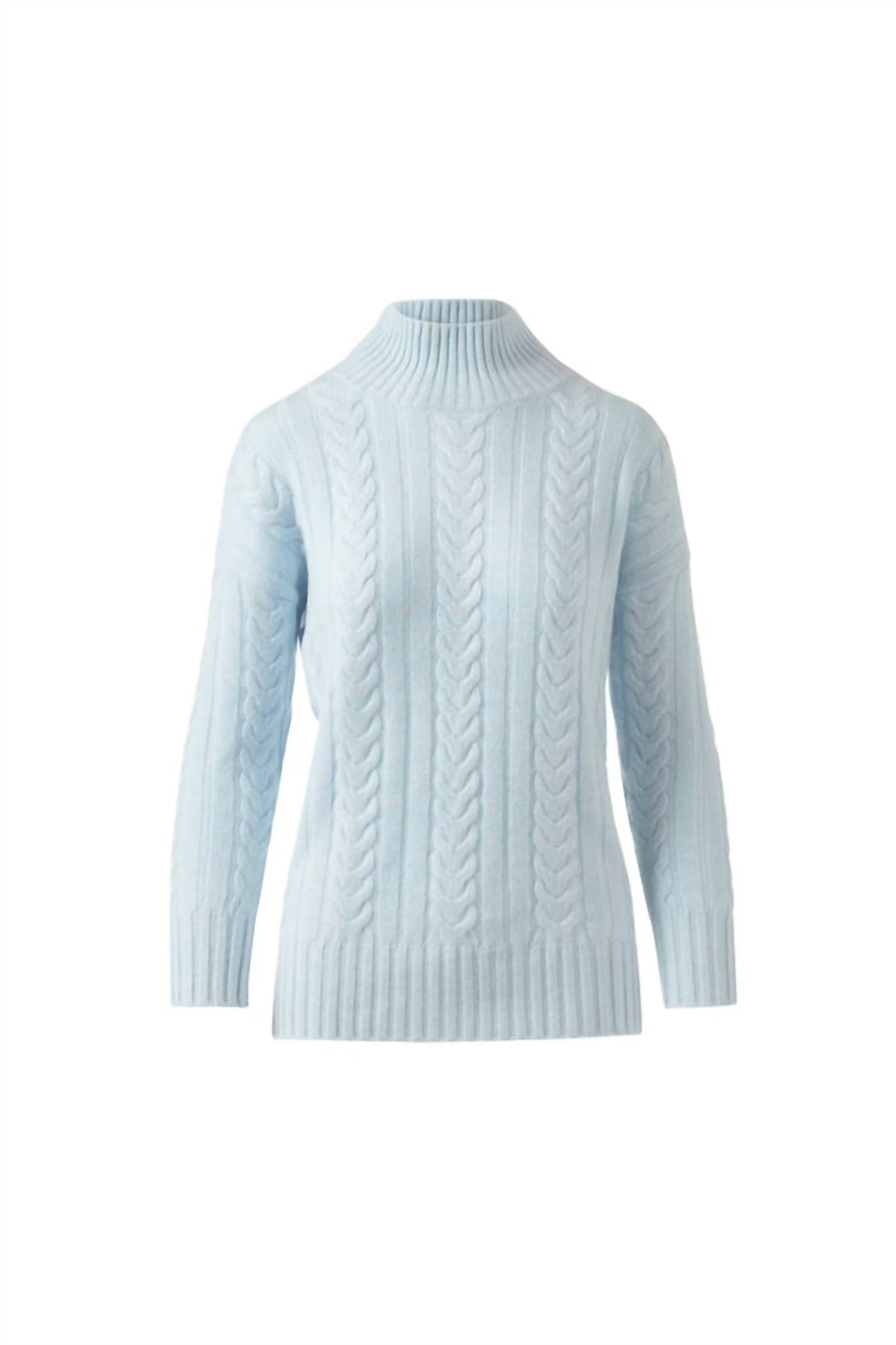 Kinross - Luxe Cable Funnel Sweater