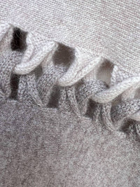 Kinross - Twist Stitch Cashmere Poncho - cashmere - clothing - ponchos