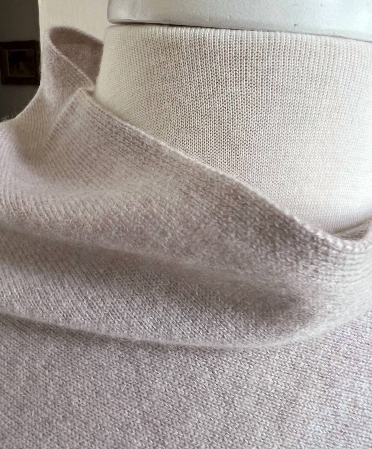 Kinross - Twist Stitch Cashmere Poncho - cashmere - clothing - grey