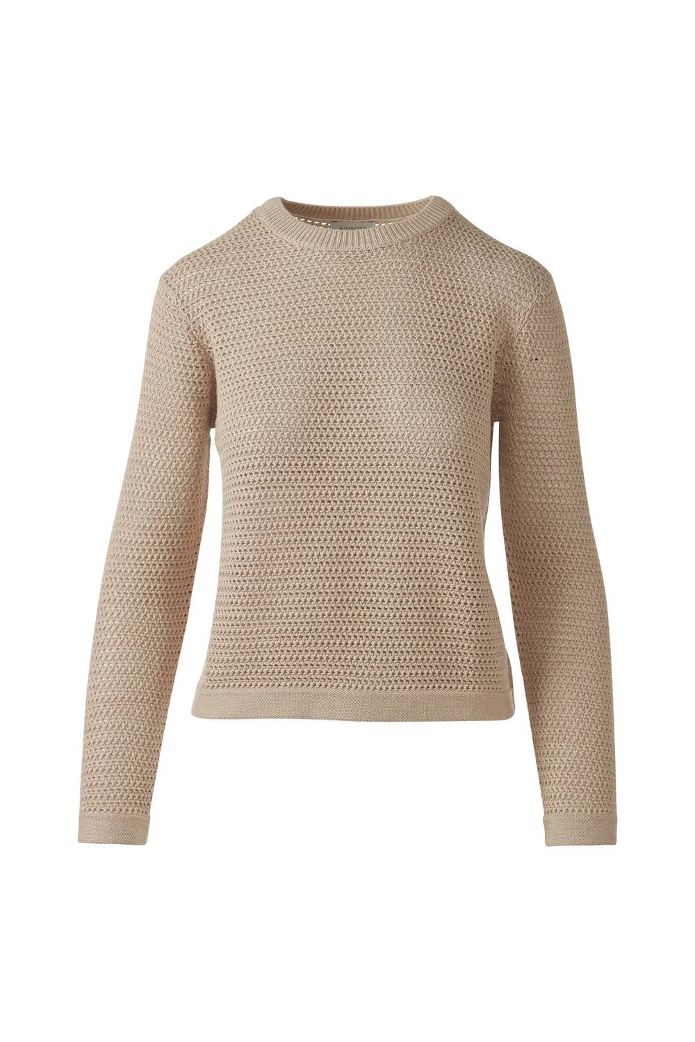 Kinross - Women's Openwork Crew Sweater
